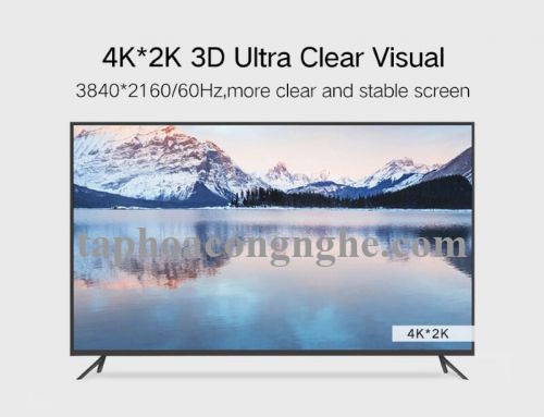 Ugreen 50304 5M màu Bạc Cáp tín hiệu HDMI chuẩn 2.0 sợi siêu nhỏ cao cấp HD117 30050304